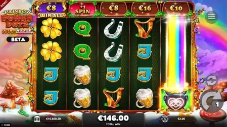 Rainbow Power Pots slot screenshot 7
