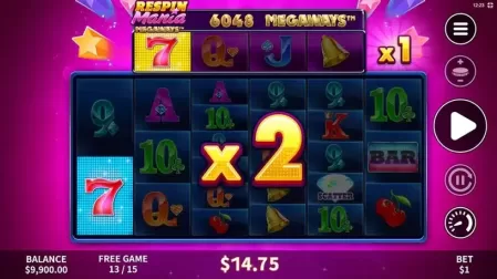 Respin Mania Megaways slot screenshot 5