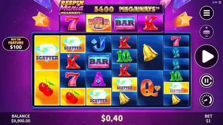 Respin Mania Megaways slot screenshot 2