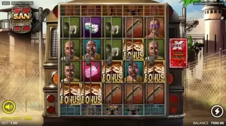 San Quentin 2: Death Row slot screenshot 2
