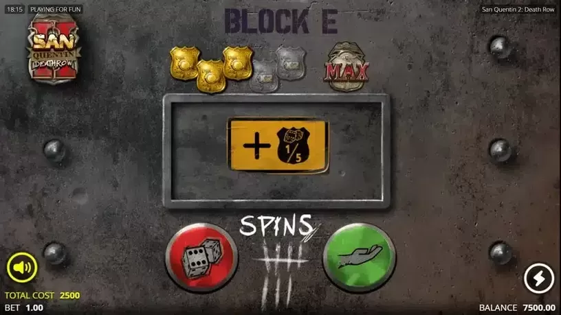 San Quentin 2: Death Row slot screenshot 4