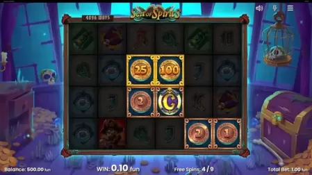 Sea of Spirits slot screenshot 3