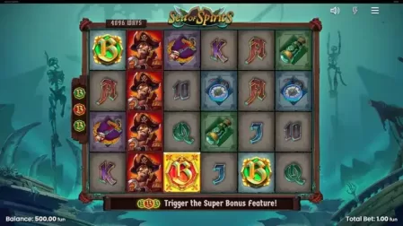 Sea of Spirits slot screenshot 2
