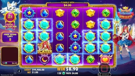 Starlight Princess Super Scatter slot screenshot 5