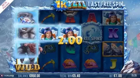 1K Yeti slot screenshot 5