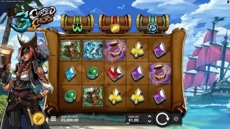 3 Cursed Chests slot screenshot 1