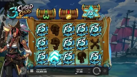 3 Cursed Chests slot screenshot 4