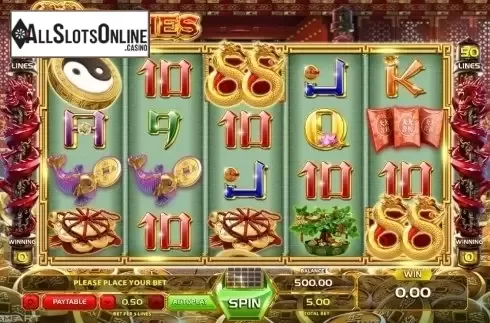 Game Workflow screen. 88 Riches from GameArt