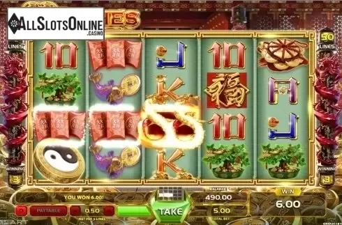 Win Screen . 88 Riches from GameArt