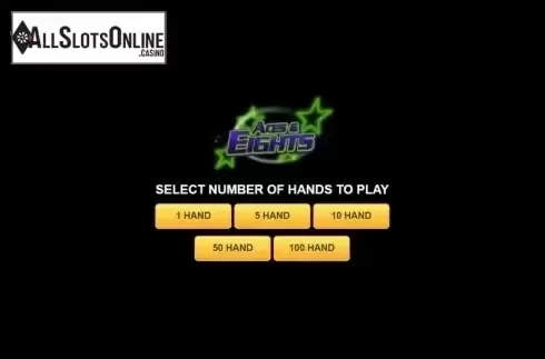 Game Screen. Aces & Eights (Habanero) from Habanero