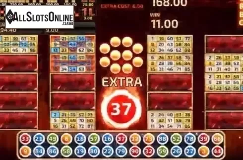 Game Screen 4. Bingo Firestorm from InBet Games