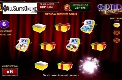 Multiplier. Birthday Bonanza from Sigma Gaming