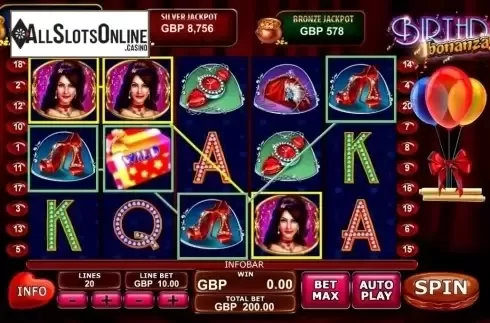 Win Screen 2. Birthday Bonanza from Sigma Gaming