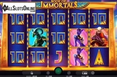 Reel Screen. Book of Immortals from iSoftBet