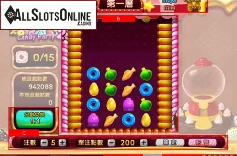 Reel Screen. Candy Party 2 from esball