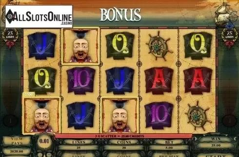 Screen9. Cannonball Bay from Microgaming