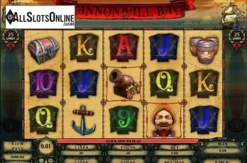 Screen8. Cannonball Bay from Microgaming
