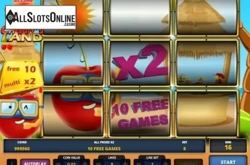 Screen 4. Cherry's Land from Zeus Play