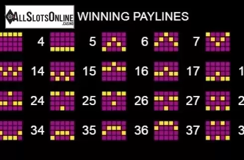 Paytable 3. Cinderella (Platipus) from Platipus