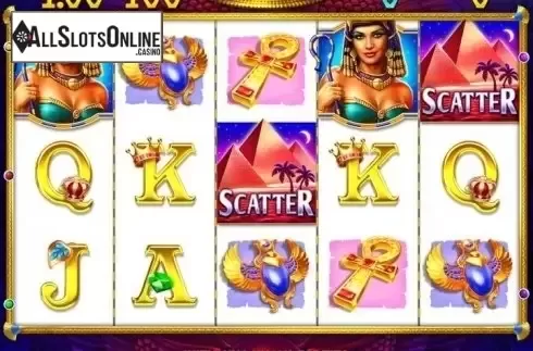 Reel Screen. Cleopatra (Octavian Gaming) from Octavian Gaming