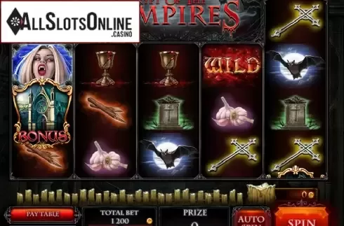 Game Workflow screen. Crypt of the Vampires from Red Rake