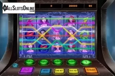 Paylines. Dark Ladies from X Room