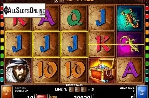 Screen 4. Desert Tales from Casino Technology