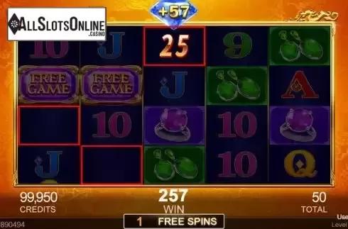 Free Spins screen 3
