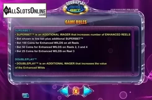 Screen7. DoublePlay SuperBet HQ from NextGen