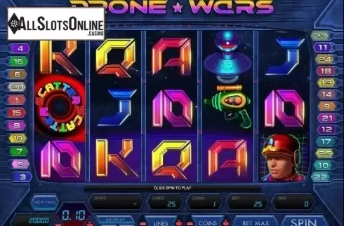 Screen5. Drone Wars from Microgaming