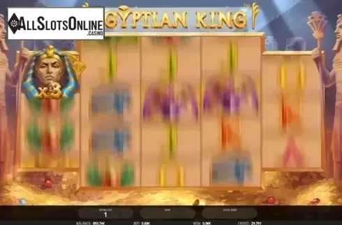 Respin Feature 2. Egyptian King from iSoftBet