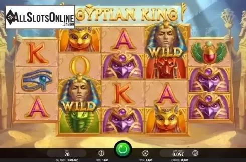 Reel Screen. Egyptian King from iSoftBet