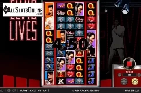 Win Screen 2. Elvis Lives from WMS