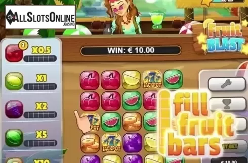 Screen 1. Fruit Blast from Skillzzgaming