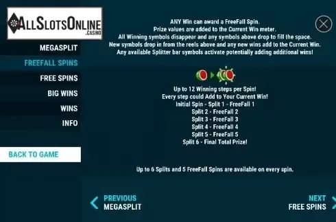 Paytable 3