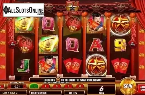 Win Screen . Fu Star from Lightning Box