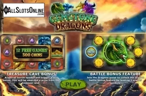 Intro. Gemstone Dragons from Leander Games