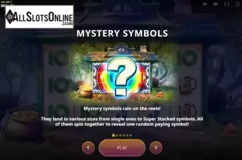 Feature screen