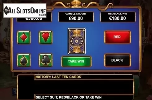 Gamble screen. Golden Wild (Leander Games) from Leander Games