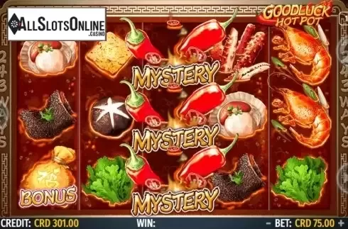 Mystery Symbol. Goodluck Hot Pot from Octavian Gaming