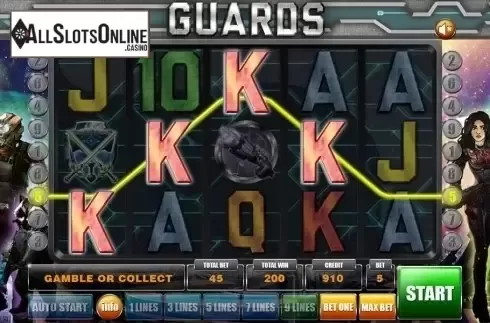 Game workflow 2. Guards from GameX