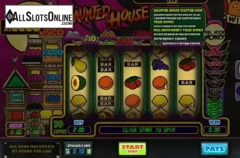 Reels. Haunted House (BTG) from Big Time Gaming