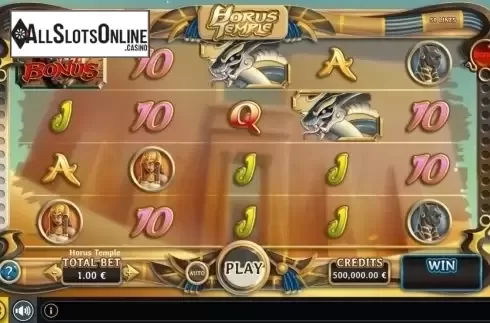 Reel Screen. Horus Temple from GAMING1