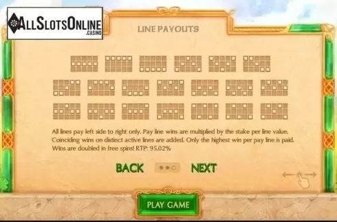 Screen4. Irish Clover from Cayetano Gaming