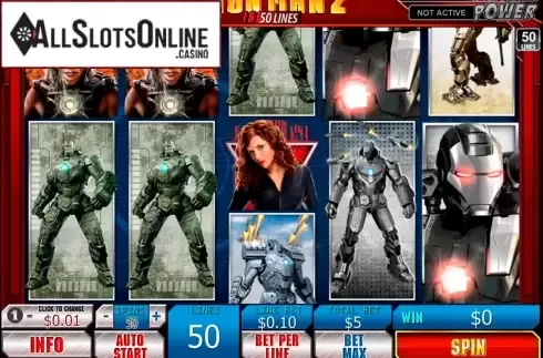Reels. Iron Man 2 50 Lines from Playtech