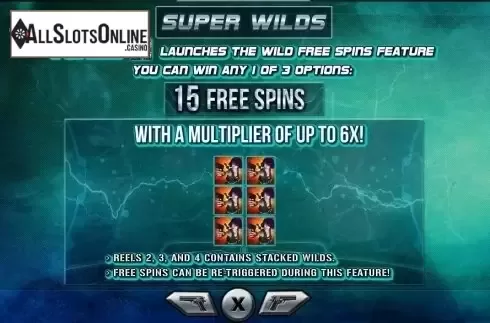 Paytable 5. Kat Lee Bounty Hunter 2 from TOP TREND GAMING