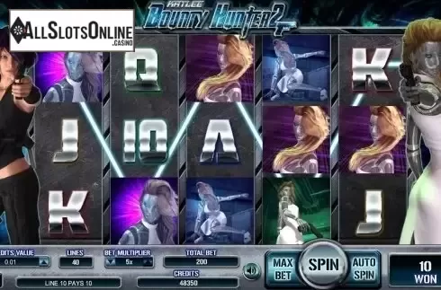 Win Screen 2. Kat Lee Bounty Hunter 2 from TOP TREND GAMING