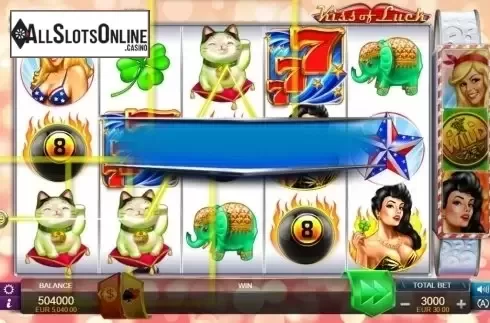Game screen 5. Kiss of Luck from FUGA Gaming