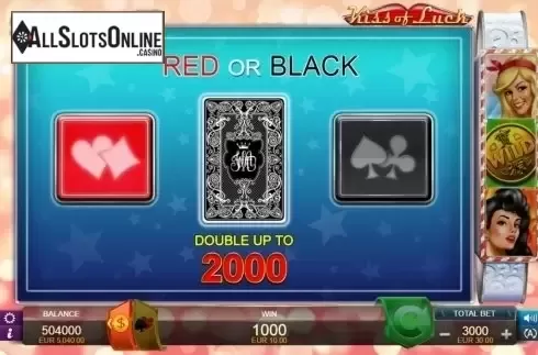 Game screen 6. Kiss of Luck from FUGA Gaming