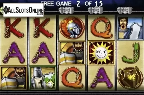 Game Workflow screen. Knight's Life from Merkur